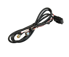In-car entertainment system composite wiring harness